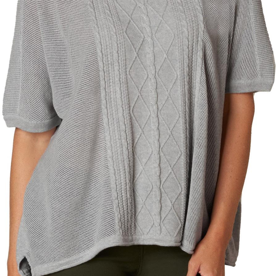 Comfortable Nadine Sweater from Prana with a Central Pattern Size L