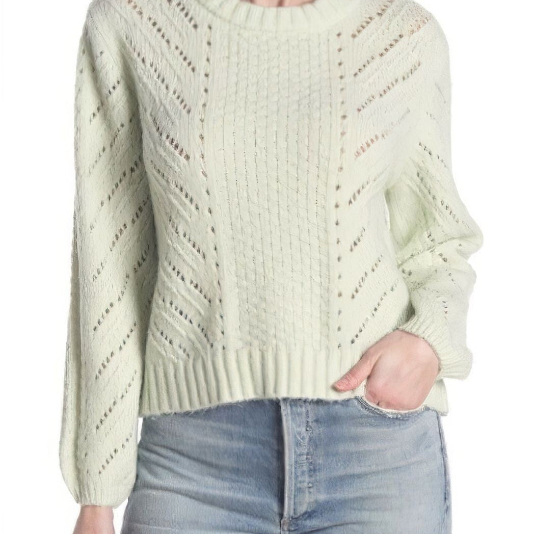 Comfortable mint green pullover from Elodie, size S