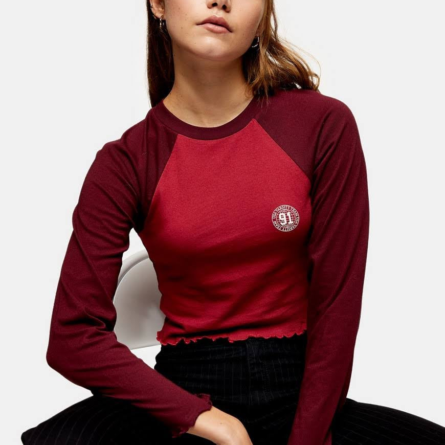 Varsity shorts from TopShop size S