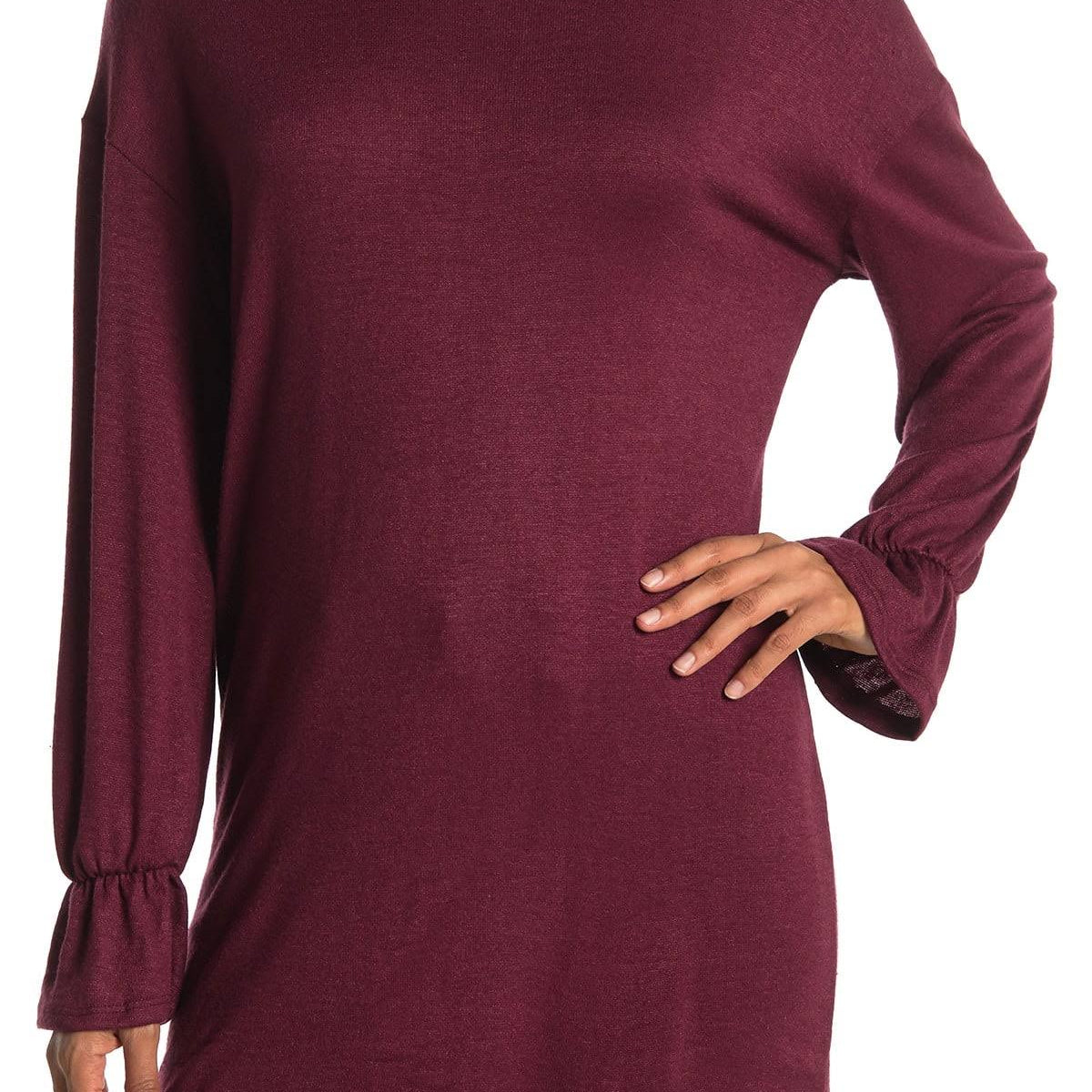 Velvet Torch Ruffle Longline T-Shirt M