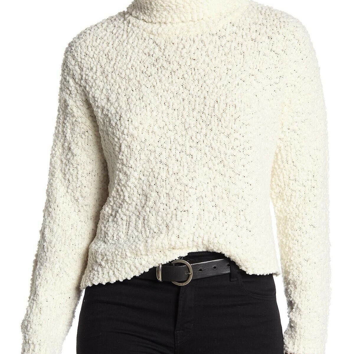Bobeau winter popcorn sweater M + S