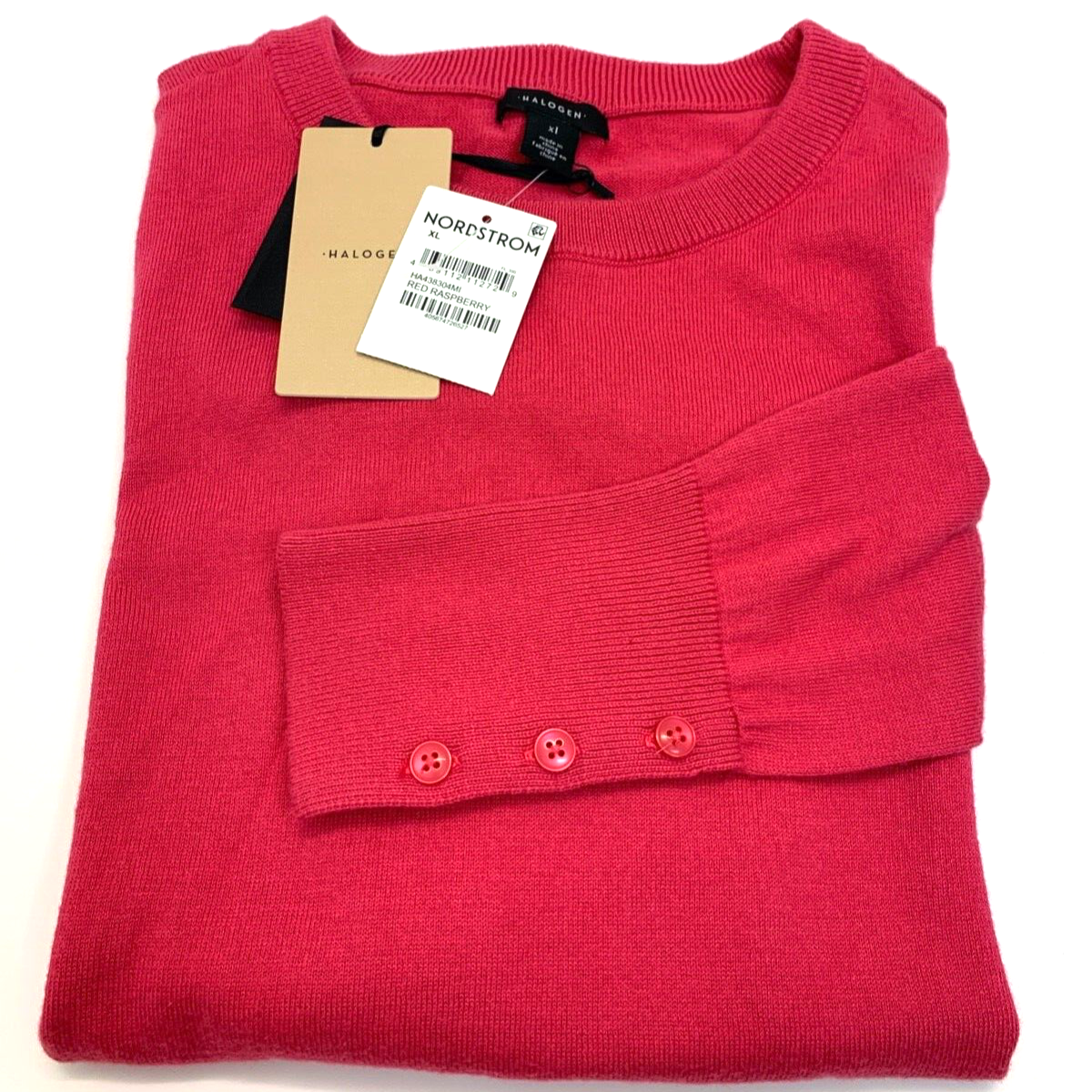 HALOGEN Cashmere Crew Neck Sweater
