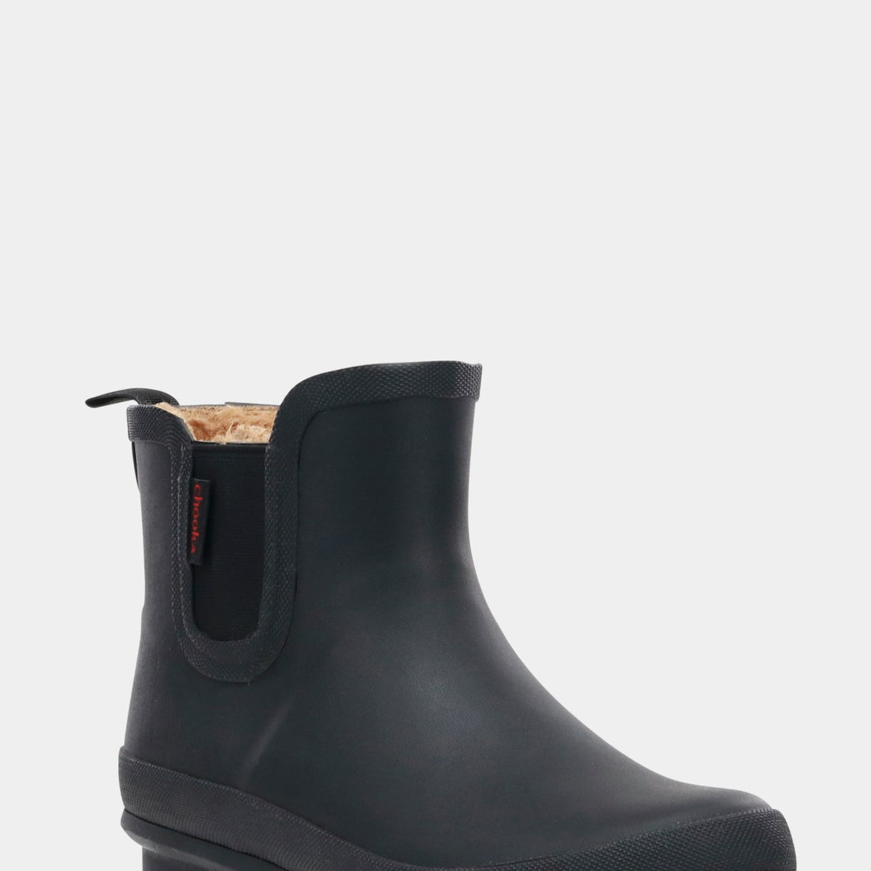 Plush Chelsea Rain Boots