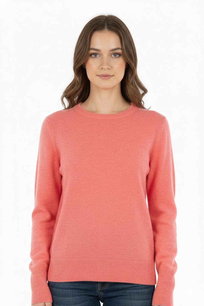HALOGEN Cashmere Crew Neck Sweater