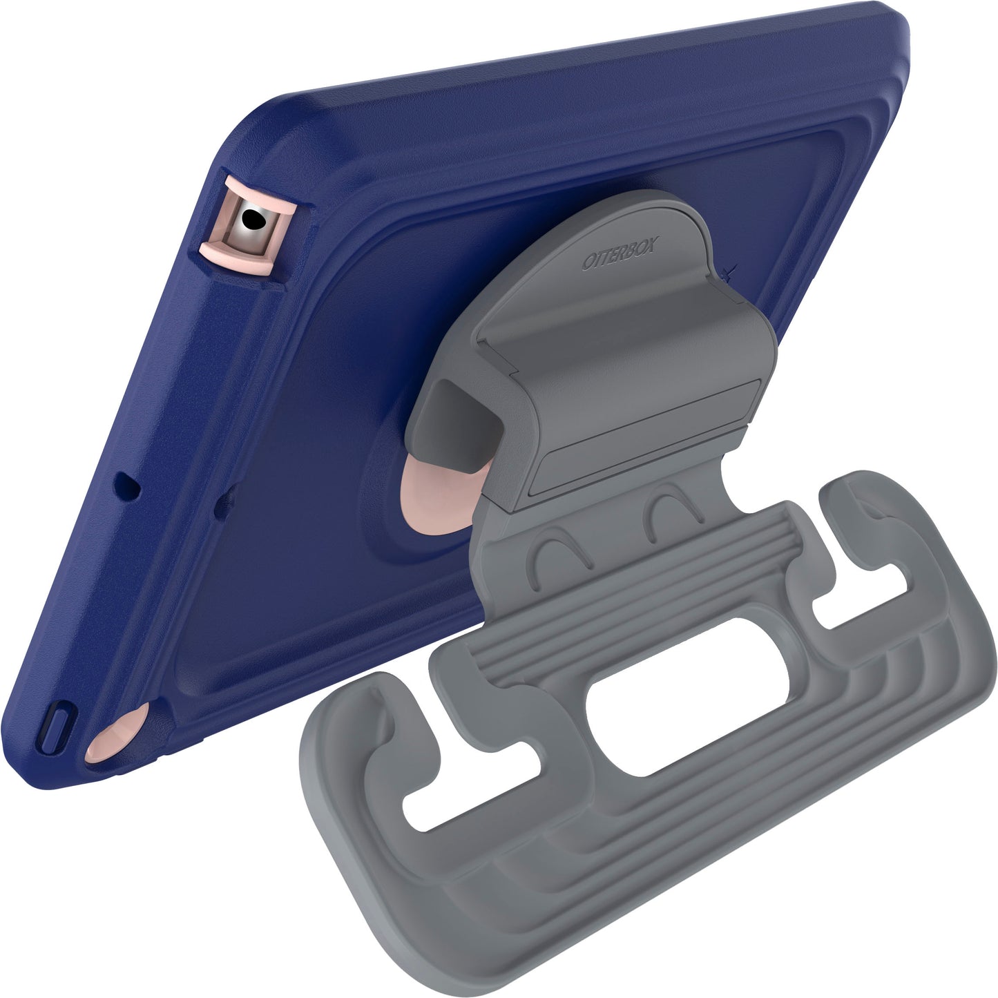 iPad mini 5th gen cover with blue back stand