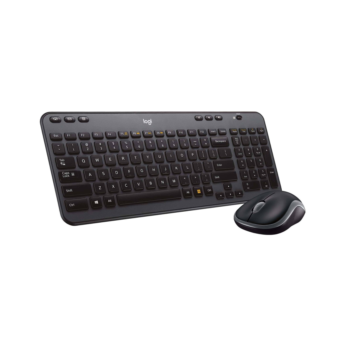لوحة مفاتيح مع ماوس لاسلكي MK360 من شركة LOGITECH