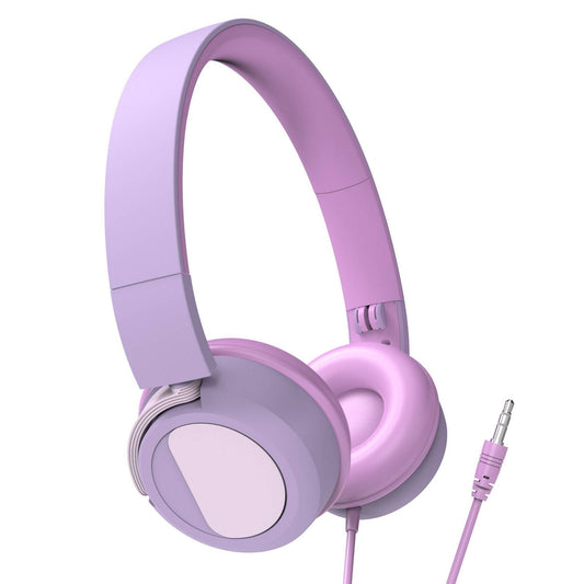 سماعات KIDS-HEADPHONES المثاليه للاطفال من شركة GEMS لون زهري