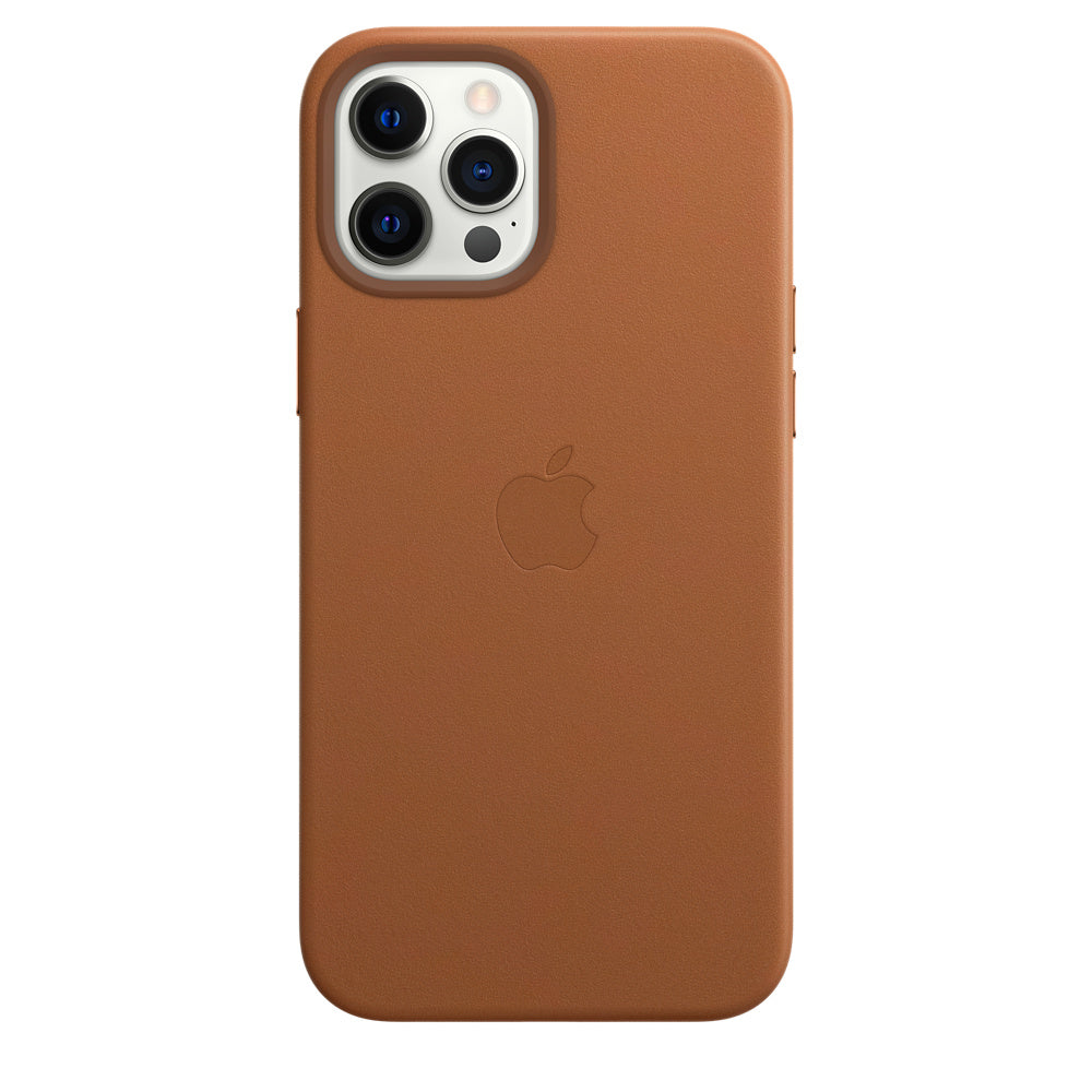 Apple iPh 12 Pro Max Leather Case with Mag Safe Brown