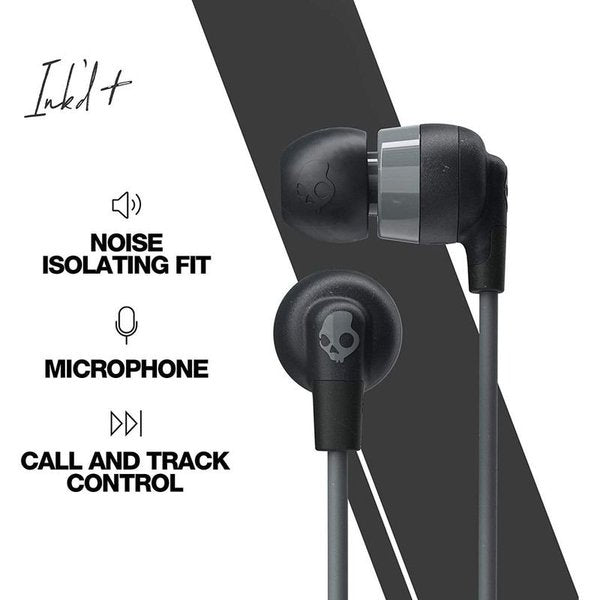 SKULL CANDY LNK'D Noise Isolating Headphones (Black)