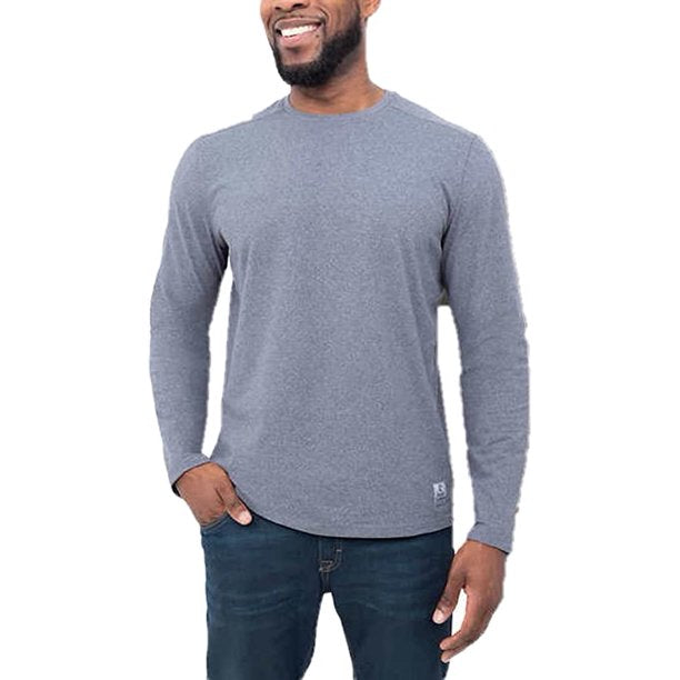 Rugged Elements Gray Relaxed Fit Round Neck Long Sleeve Pullover Sweatshirt XL