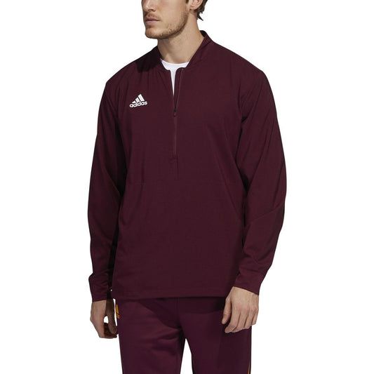 Sweater under the lights from Adidas, the color of deer blood
