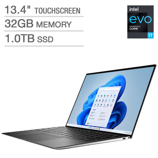 Dell XPS 9310 13.4-inch Touch -  11th GEN - Carbon & Glass Fiber (اختر المواصفات من الوصف)