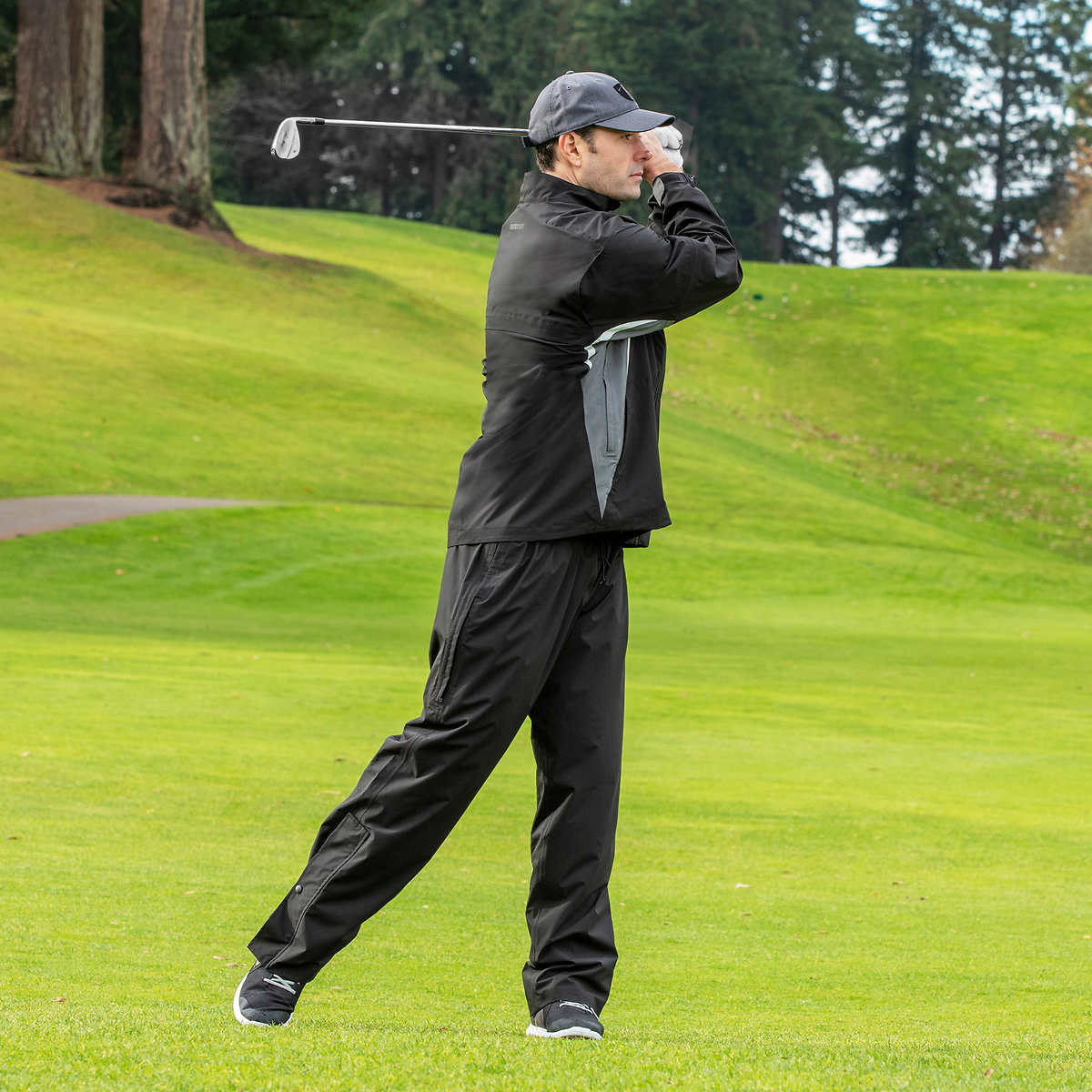 جاكت ضد المطر والرياح من ShedRain Golf مقاس Small