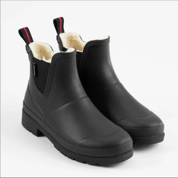 Tretorn rain sales boots with fur