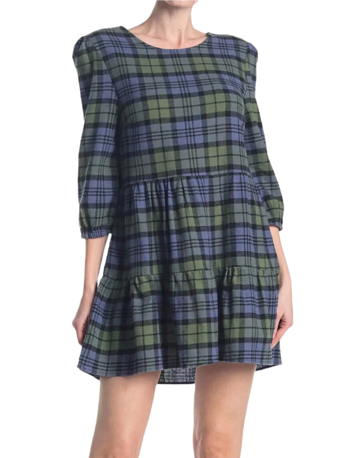 فستان قصير Tiered Skirt مقاس XS