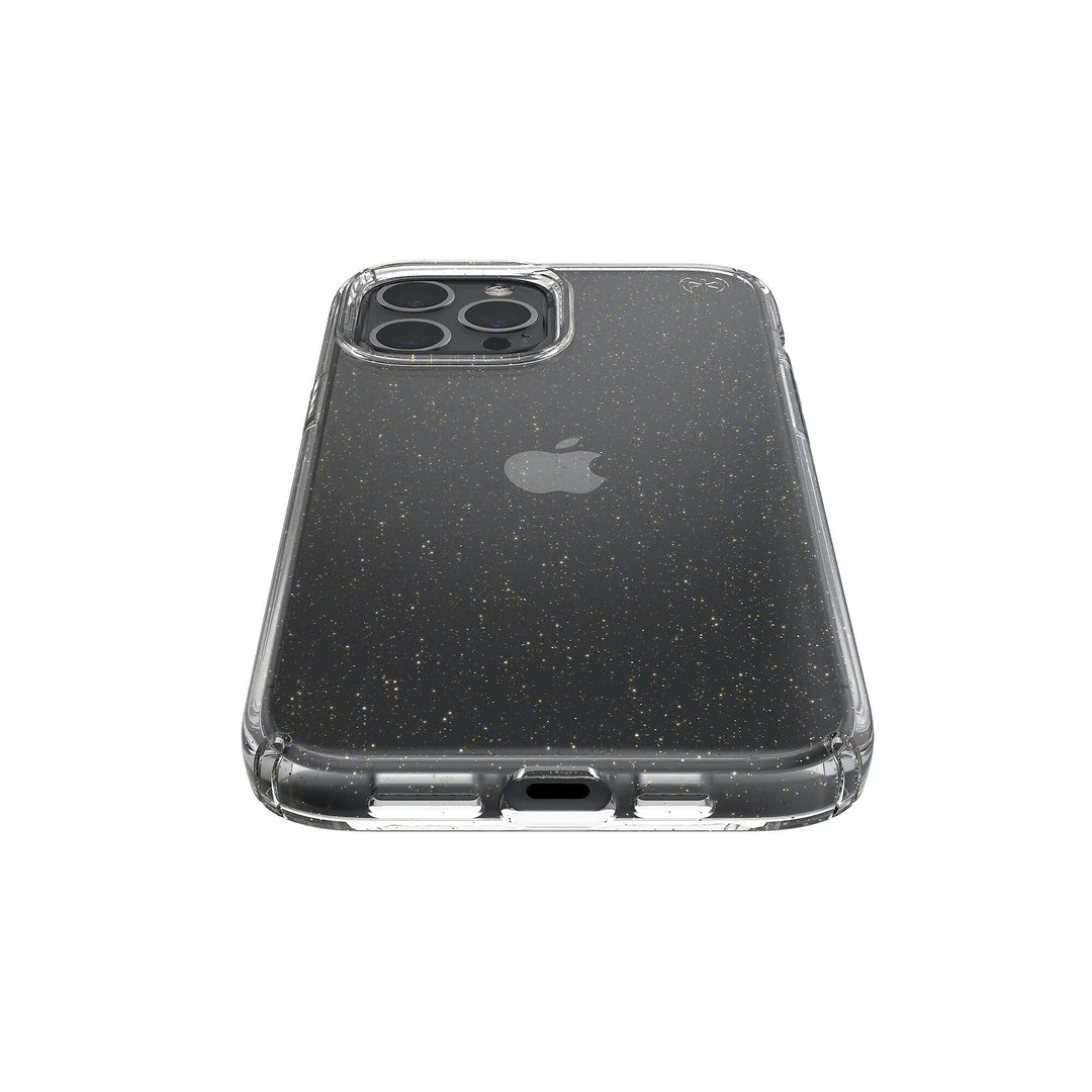 غلاف من سبك شفاف مع اللماع المثير iPhone 12 Pro Max